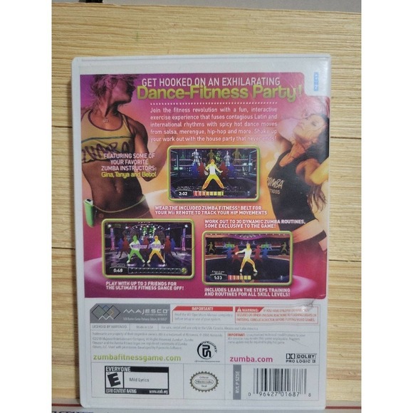 Zumba Fitness Join the Party wii - Picture 2 of 2
